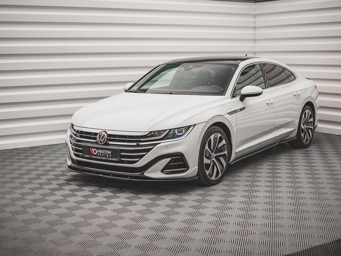 VW Arteon R-line Facelift (2020-) Front Splitter V.2 - Maxton Design