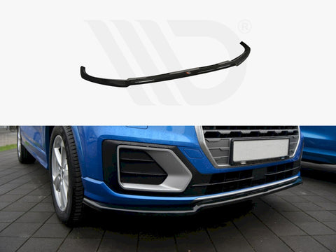 Audi Q2 MK1 Sport (2016 - UP) Front Splitter V.1 - Maxton Design