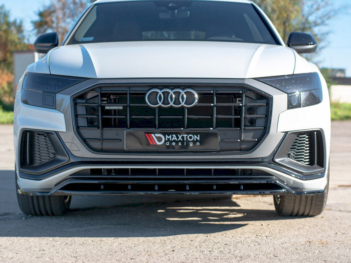 Audi Q8 S-line (2018-) Front Splitter - Maxton Design