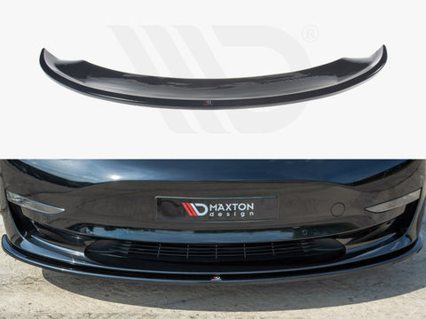 Tesla Model 3 (2017-) Front Splitter - Maxton Design