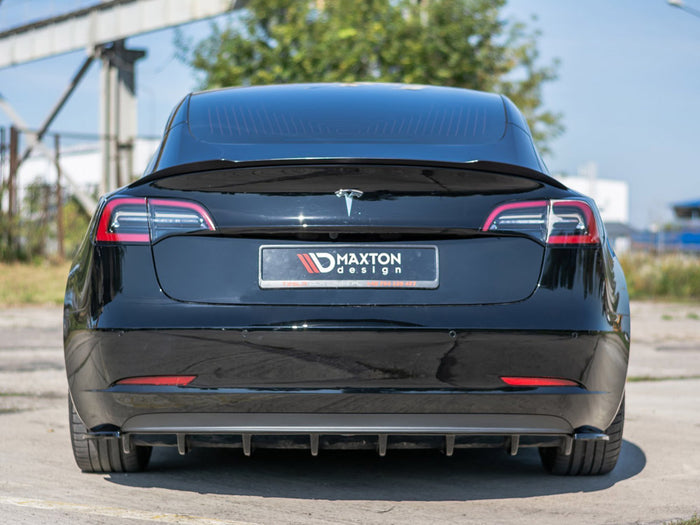 Tesla Model 3 (2017-) Rear Side Splitters - Maxton Design