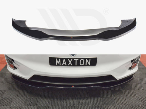 Tesla Model X (2015-) Front Splitter V.2 - Maxton Design
