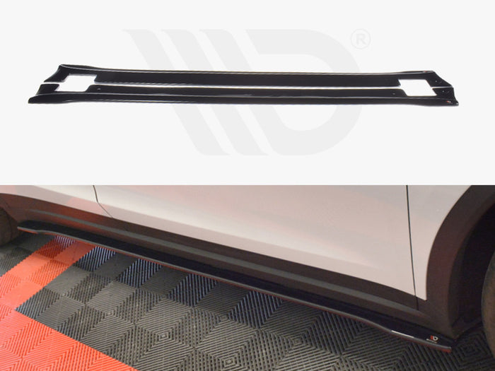 Tesla Model X (2015-) Side Skirts Diffusers V.2 - Maxton Design