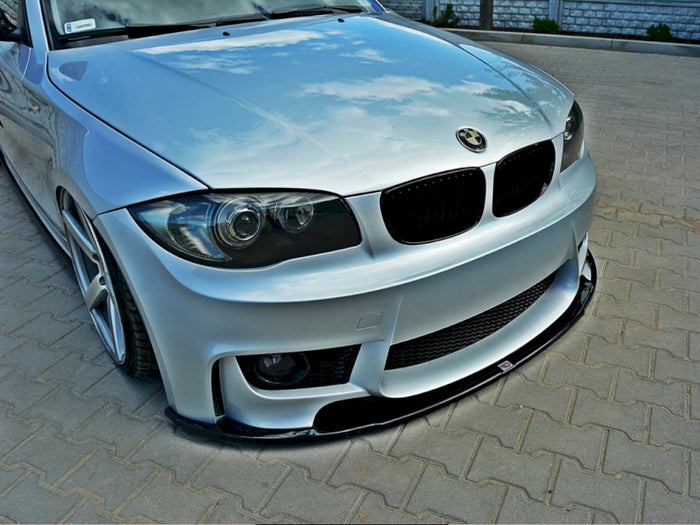 BMW 1 E87 M-design (2004-2008) Front Splitter - Maxton Design