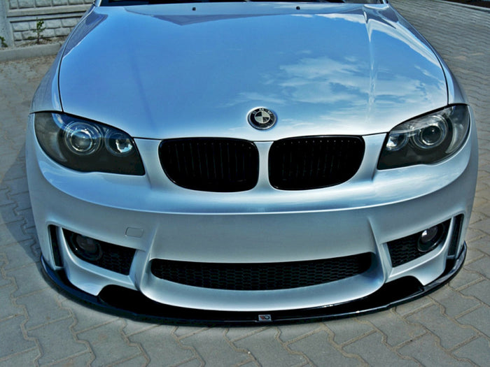 BMW 1 E87 M-design (2004-2008) Front Splitter - Maxton Design