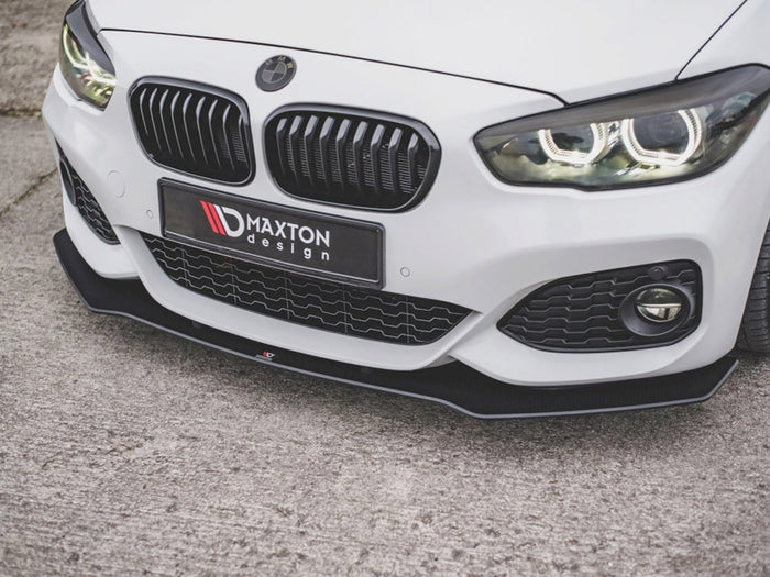 BMW 1 F20 M-pack Facelift / M140I (2015-2019) Racing Durability Front Splitter V3 - Maxton Design