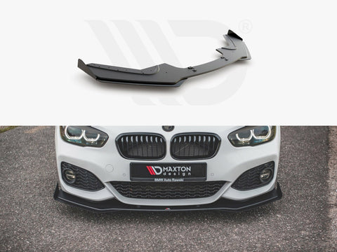 BMW 1 F20 M-pack Facelift / M140I (2015-2019) Racing Durability Front Splitter - Maxton Design