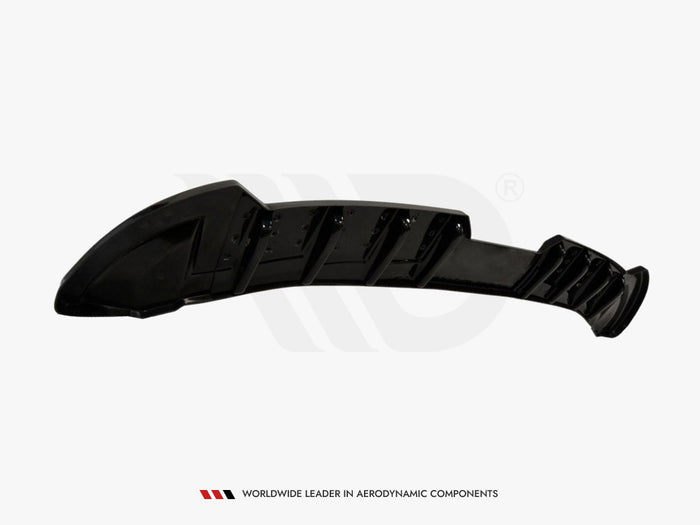 Seat Ibiza 4 Sportcoupe (Preface) - With Vertical BARS Rear Splitter - Maxton Design