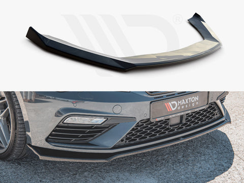V7 Seat Leon Cupra/ FR MK3 Facelift (2017-2019) Front Splitter - Maxton Design