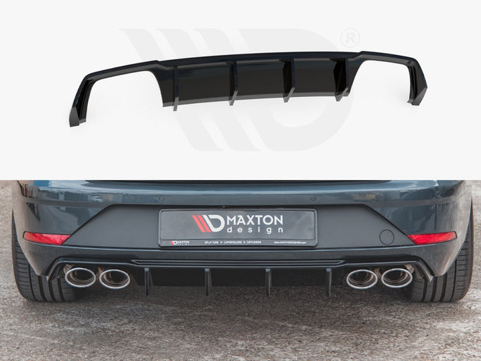 Seat Leon MK3.5 Cupra Estate (2017-2019) Rear Valance V3 - Maxton Design