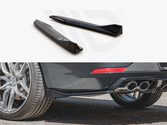 Seat Leon Cupra MK3 Facelift Estate (2017-2019) Rear Side Splitters V.3 - Maxton Design