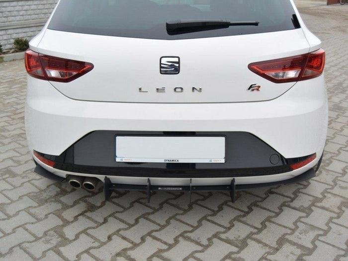 Seat Leon MK3 FR Hatchback (2012-2016) Rear Diffuser - Maxton Design