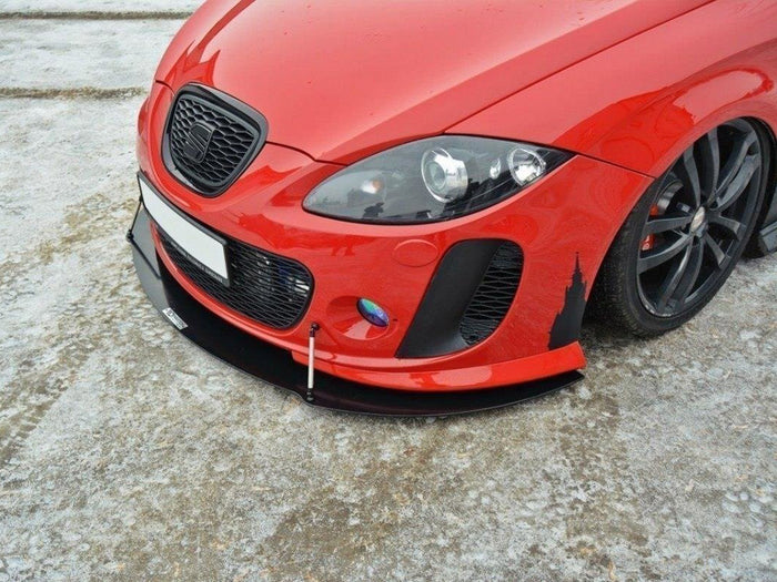 Seat Leon MK2 MS Design Front Racing Splitter V.2 - Maxton Design