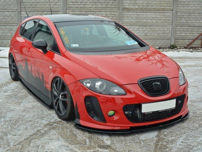 Seat Leon MK2 MS Design Front Splitter - Maxton Design