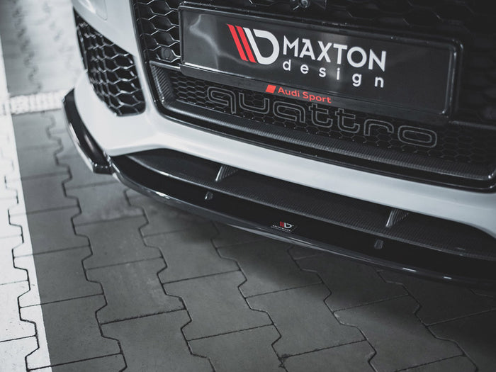 Audi RS6 C7 (2013-2017) Front Splitter V3 - Maxton Design