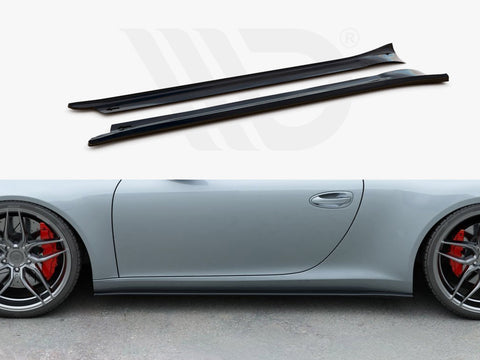 Porsche 911 Carrera 991 (2011-2016) Side Skirts Splitters - Maxton Design