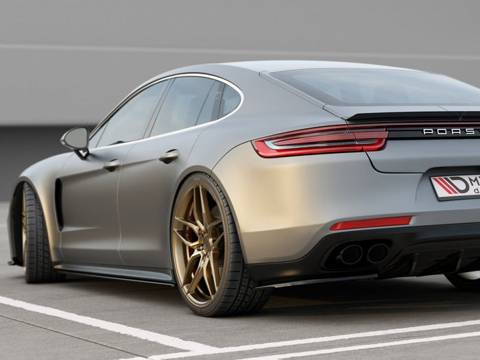 Porsche Panamera GTS 971 (2019-) Rear Side Splitters - Maxton Design