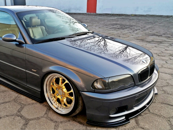 BMW 3 E46 Mpack Coupe (1999-2003) Front Splitter - Maxton Design