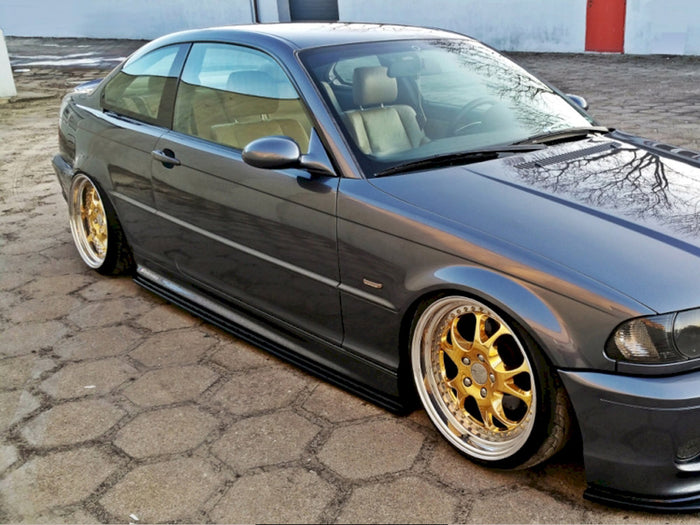 BMW 3 E46 Mpack Coupe Side Skirts Diffusers - Maxton Design