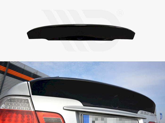 BMW 3 E46 Coupe Pre-facelift < M3 CSL Look > (Requires Painting) (1999-2003) Rear Spoiler - Maxton Design