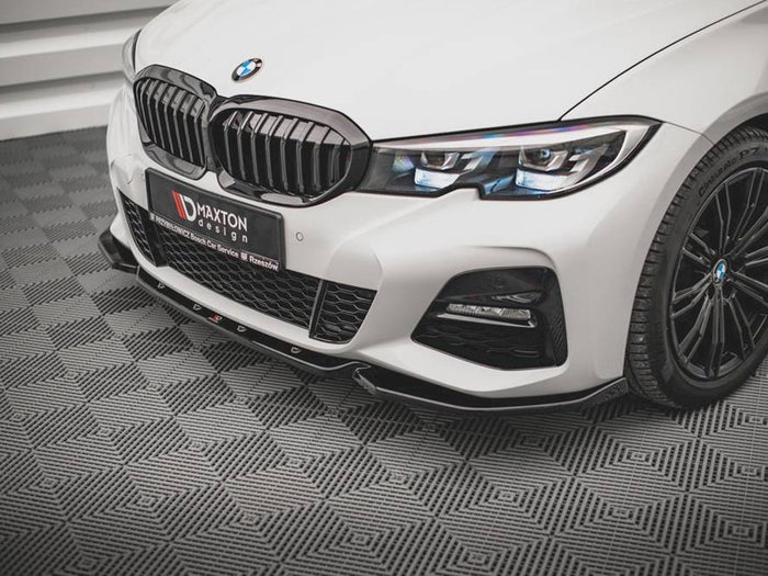 BMW 3 G20 / G21 M-sport (2018-2022) Front Splitter V.5 - Maxton Design