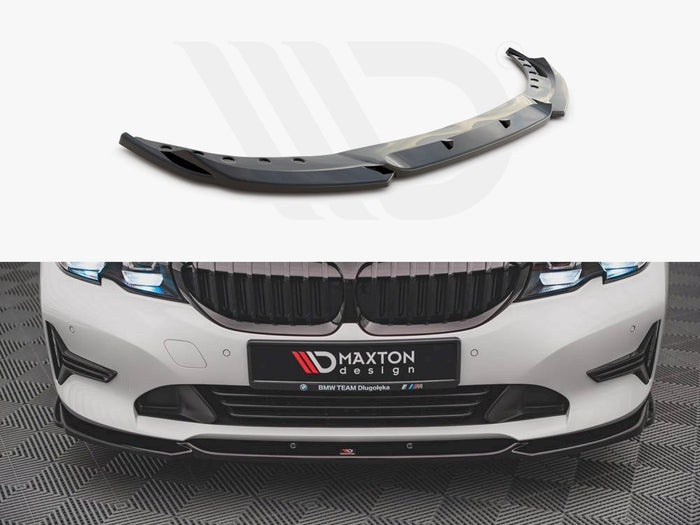 BMW 3 G20 / G21 (2018-2022) Front Splitter V.2 - Maxton Design