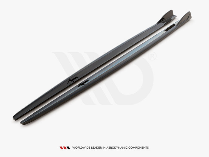 BMW 2 GRAN Coupe M-pack / M235I F44 (2019-) Side Skirts Diffusers V.2 - Maxton Design