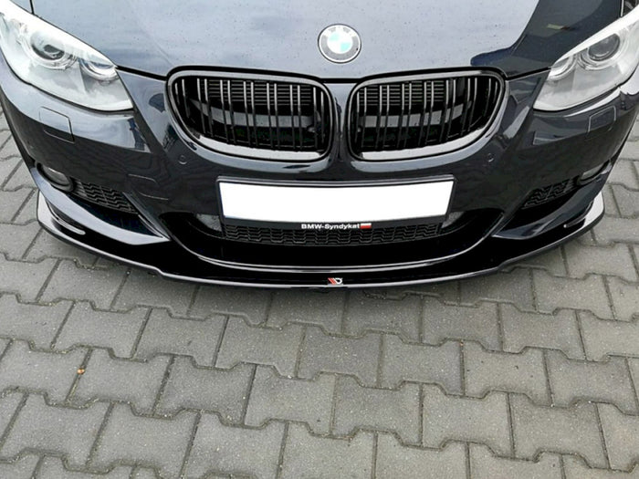 BMW 3 E92 M-sport Facelift (2010-2013) Front Splitter V.1 - Maxton Design