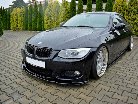 BMW 3 E92 M-sport Facelift (2010-2013) Front Splitter V.2 - Maxton Design