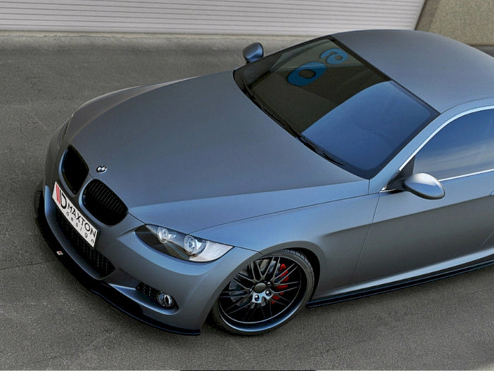 BMW 3 E92 M-sport (M-pack) (2006-2009) Front Splitter - Maxton Design