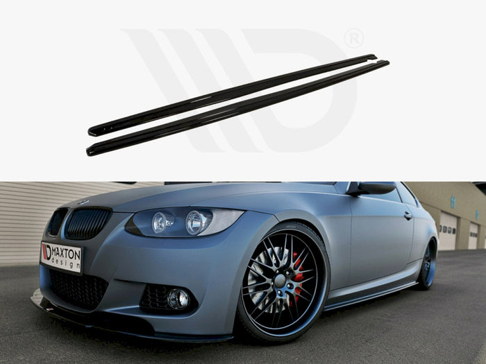 BMW 3 E92 M-sport 2006-2009 Side Skirts Splitters - Maxton Design