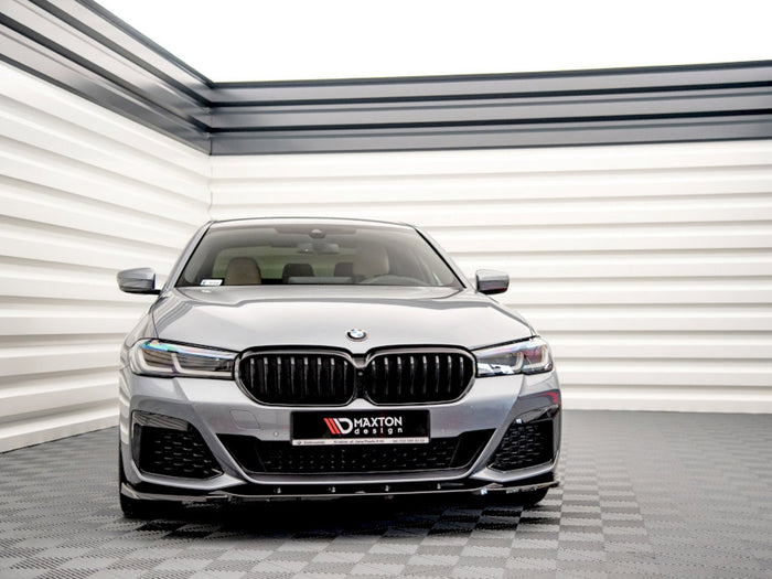 BMW 5 G30 Facelift M-pack (2020-) Front Splitter V2 - Maxton Design