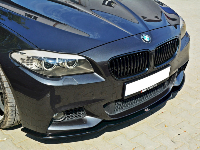 BMW 5 F10/F11 M-sport (2011-2016) Front Splitter V.2 - Maxton Design
