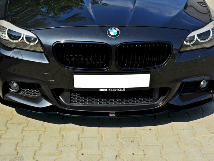 BMW 5 F10/F11 M-sport (2011-2016) Front Splitter V.2 - Maxton Design