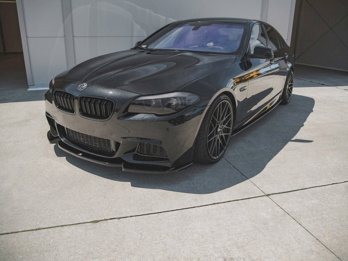 BMW 5 F10/F11 M-pack (2011-2017) Front Splitter V3 - Maxton Design