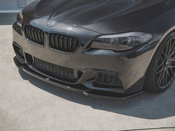 BMW 5 F10/F11 M-pack (2011-2017) Front Splitter V4 - Maxton Design