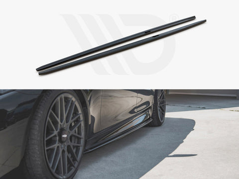 BMW 5 F10/F11 M-pack (2011-2017) Side Skirts Diffusers V2 - Maxton Design