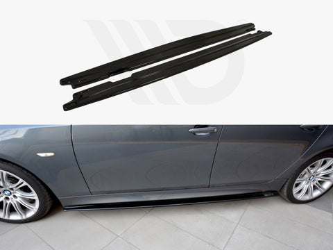 BMW 5 E60/61 M-pack Side Skirts Diffusers - Maxton Design