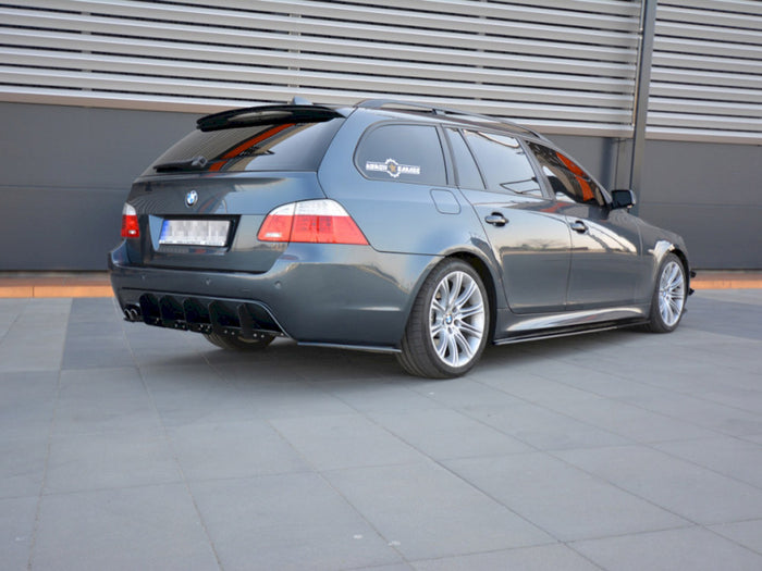 BMW 5 E61 (Touring) Wagon M-pack (2004-2010) Rear Diffuser - Maxton Design