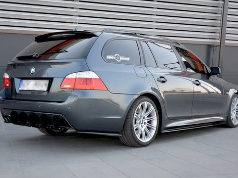 BMW 5 E61 M-sport (2003-2010) Rear Side Splitters - Maxton Design