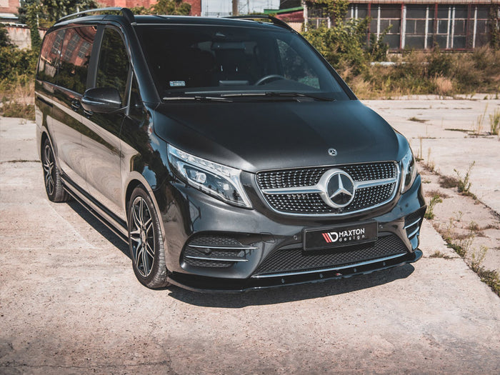 Mercedes-benz V-class Amg-line W447 Facelift (2019-) Front Splitter V2 - Maxton Design