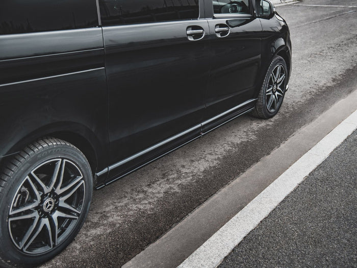 Mercedes-benz V-class Amg-line W447 Facelift (2019-) Side Skirts Diffusers - Maxton Design