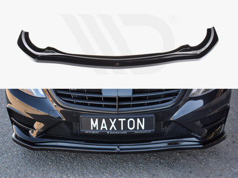 Mercedes S-class Amg-line W222 (2013-2017) Front Splitter V.1 - Maxton Design