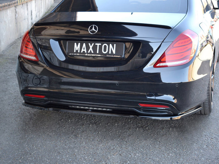 Mercedes S-class Amg-line W222 (2013-2017) Rear Splitter - Maxton Design