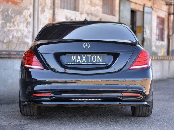 Mercedes S-class W222 (2013-2017) Spoiler Extension CAP - Maxton Design