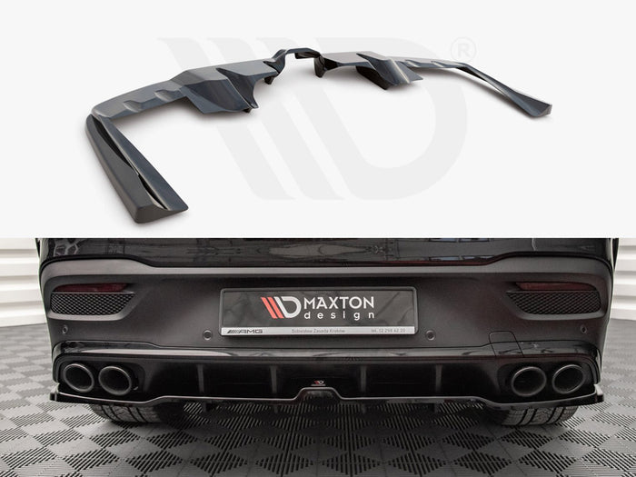 Mercedes AMG GLE Coupe C167 (2019-) Central Rear Splitter - Maxton Design