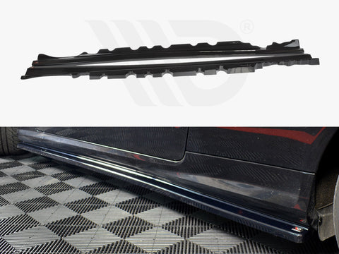 Mercedes-benz E-class W207 Coupe AMG Line (2009-2012) Side Skirts Splitters - Maxton Design