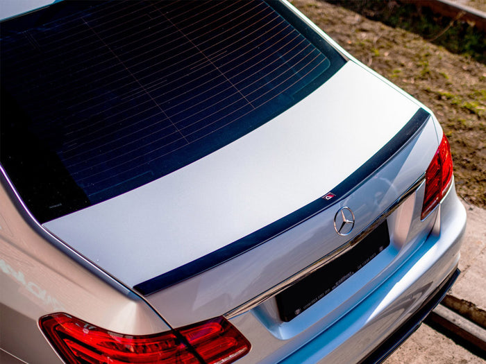 Mercedes E63 AMG / AMG-Line Sedan W212 Facelift Spoiler Cap - Maxton Design