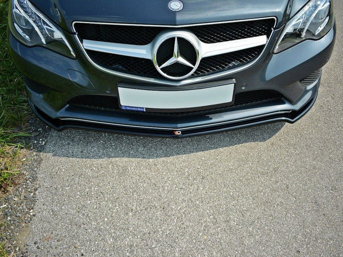 Mercedes E W212 Coupe (2012-2017) Front Splitter V.1 - Maxton Design