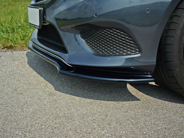 Mercedes E W212 Coupe (2012-2017) Front Splitter V.1 - Maxton Design